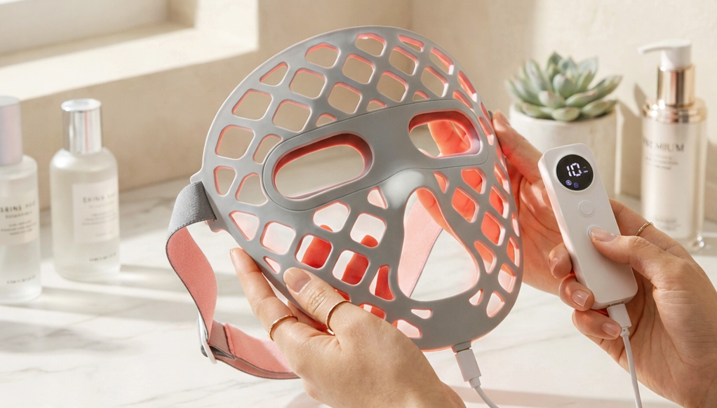 O-AGE LED Mask lifestyle